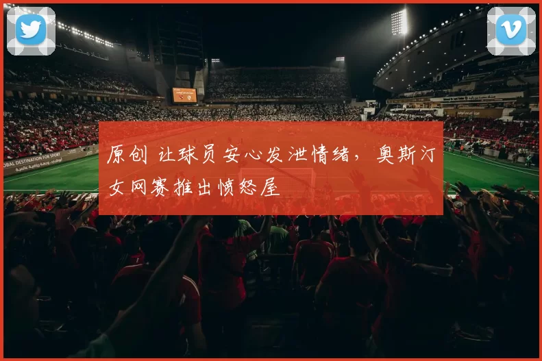 原创 让球员安心发泄情绪，奥斯汀女网赛推出愤怒屋