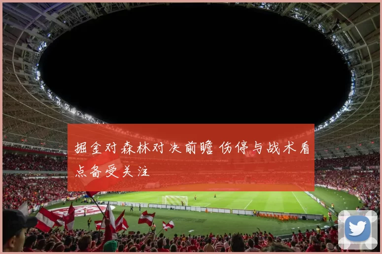 掘金对森林对决前瞻 伤停与战术看点备受关注