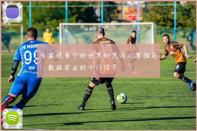 专家视角下的世界杯黑马比赛推荐:数据背后的冷门信号